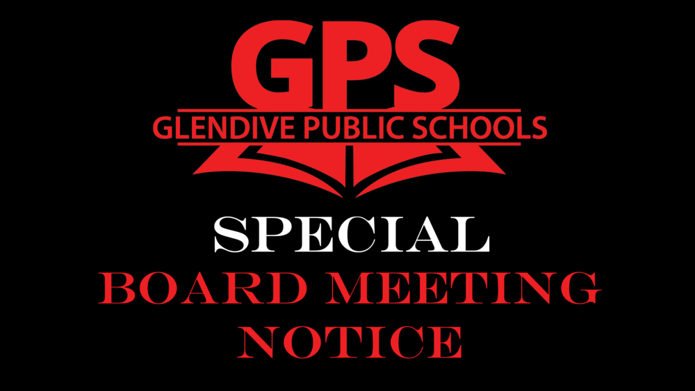 SPECIAL Board Meeting Notice