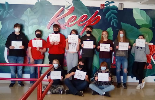 DCHS Key Club Members