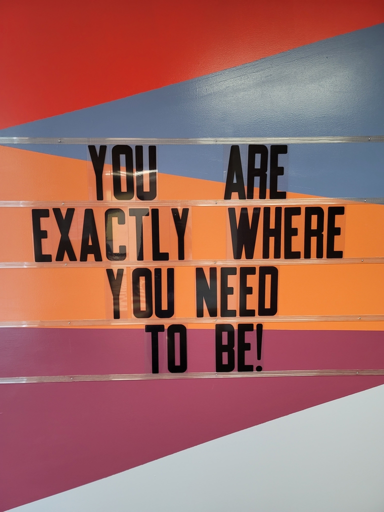 You are exactly where you need to be!