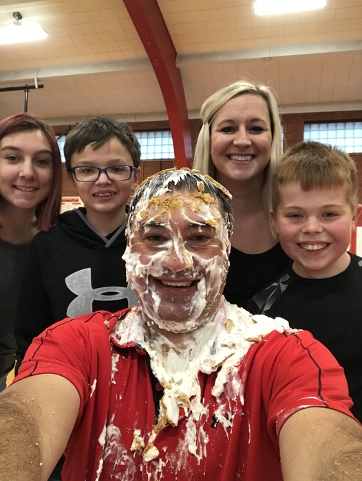 Pie in the face