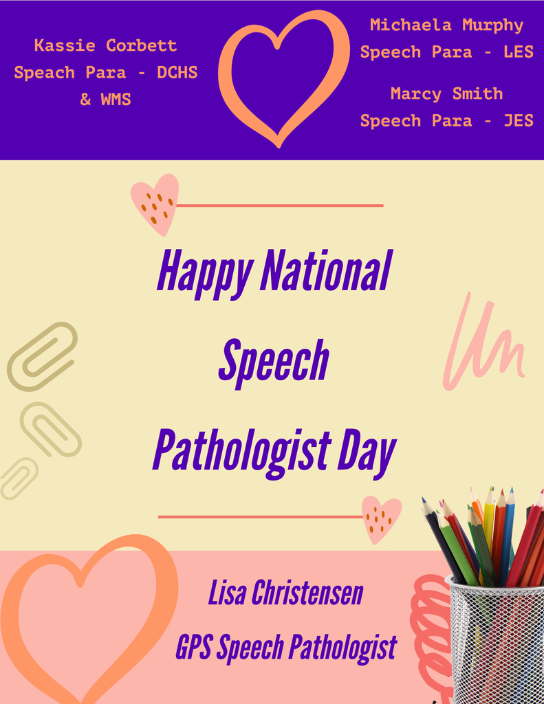 Speech Path day poster